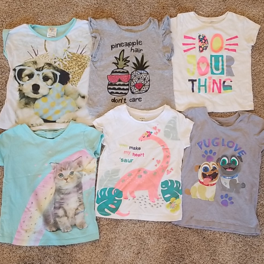 Bundle of Girls Tops- size 3t